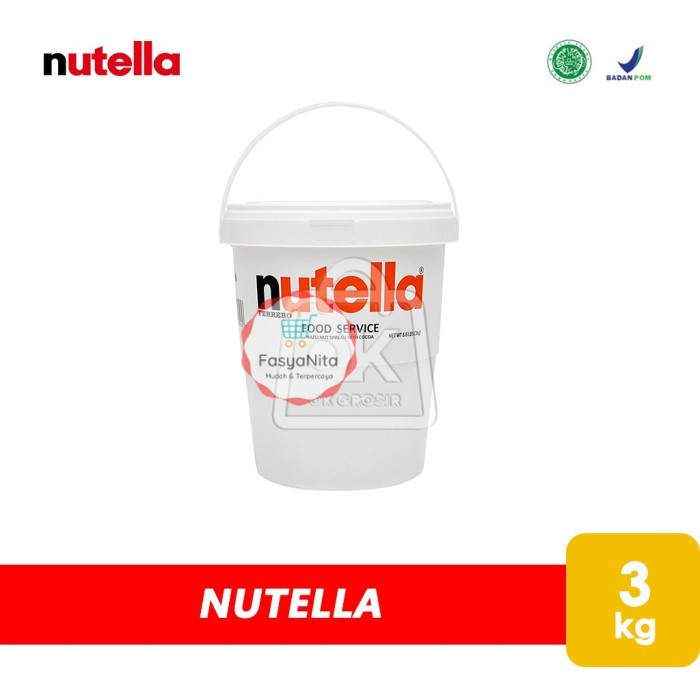 Nutella 3KG - 4500 PCS AVAILABLE - PROMOTION - BELGIUM PRODUCT