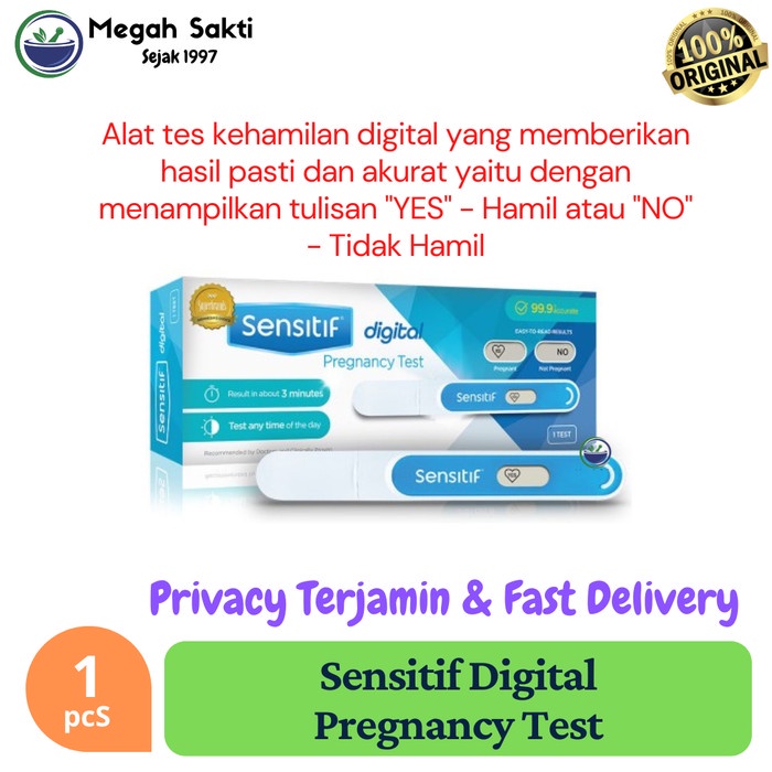 Jual MGS - Sensitif Digital Multi Use Pregnancy Test Isi 3 Pcs ...