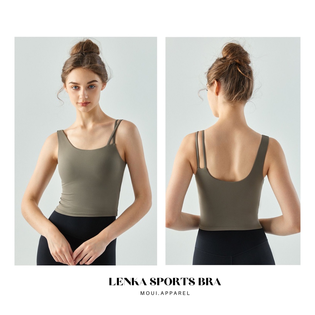 Jual MOUI.APPAREL LENKA SPORTS BRA FIXED PADDING BRA Shopee Indonesia