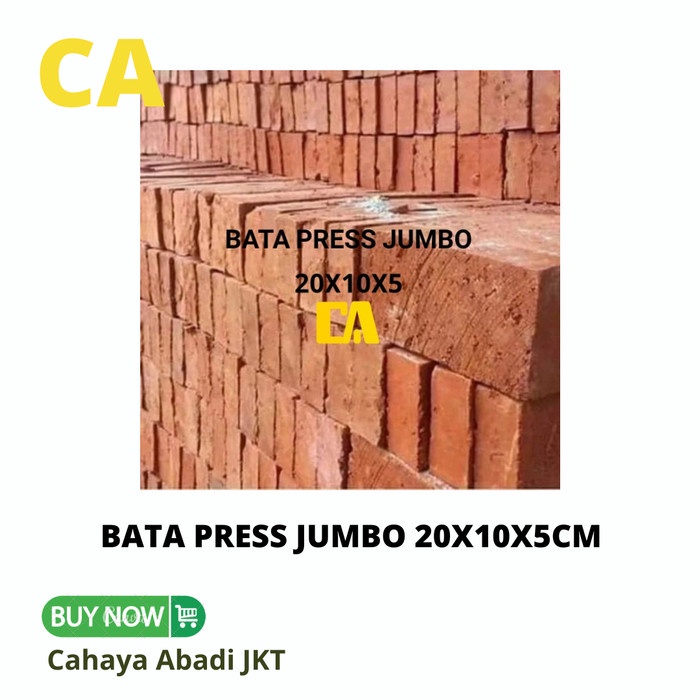 Jual BATA PRESS JUMBO 20X10X5CM | Shopee Indonesia