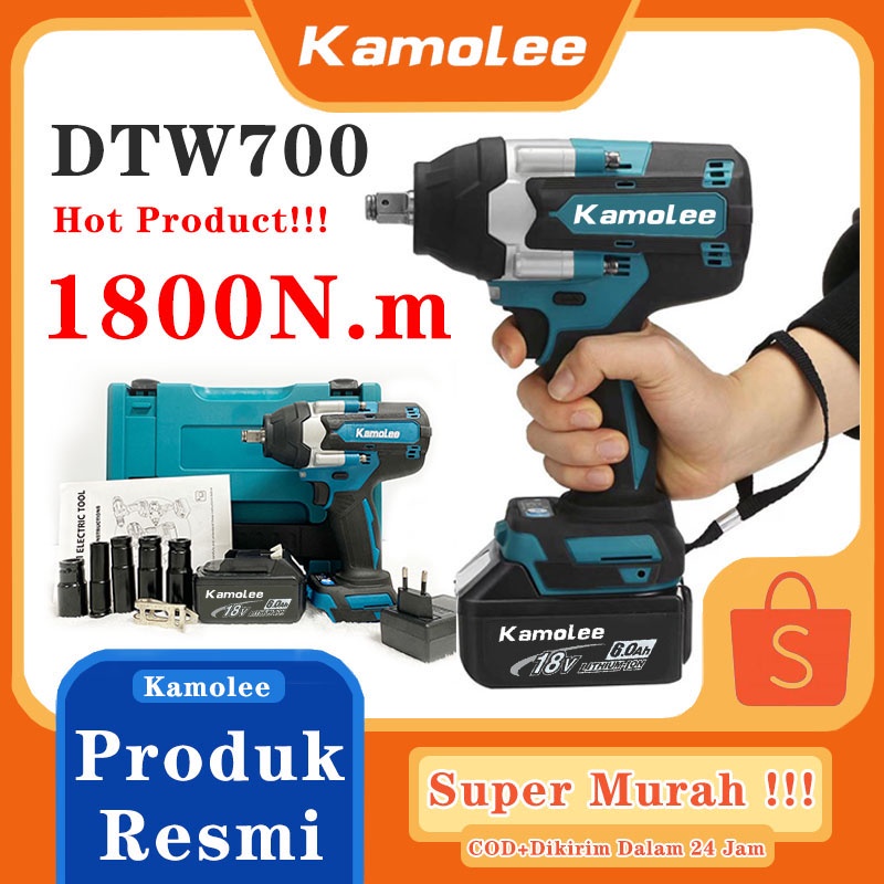 Jual Kamolee Tool Electric Impact Wrench N M Torque Inch