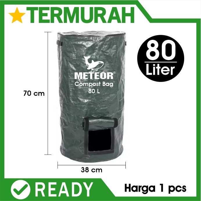 Jual Terlaris -Compost Bag 80L 80 LITER Tas tempat membuat komposter ...