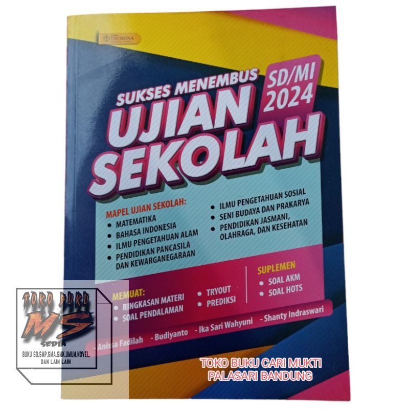 Jual Buku Sukses Menembus Ujian Sekolah SD/MI 2024 Plus Kunci Jawaban ...