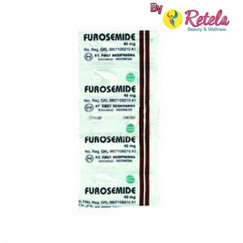 Jual FUROSEMIDE 40 MG STRIP 10 TABLET (Gen-KF) | Shopee Indonesia