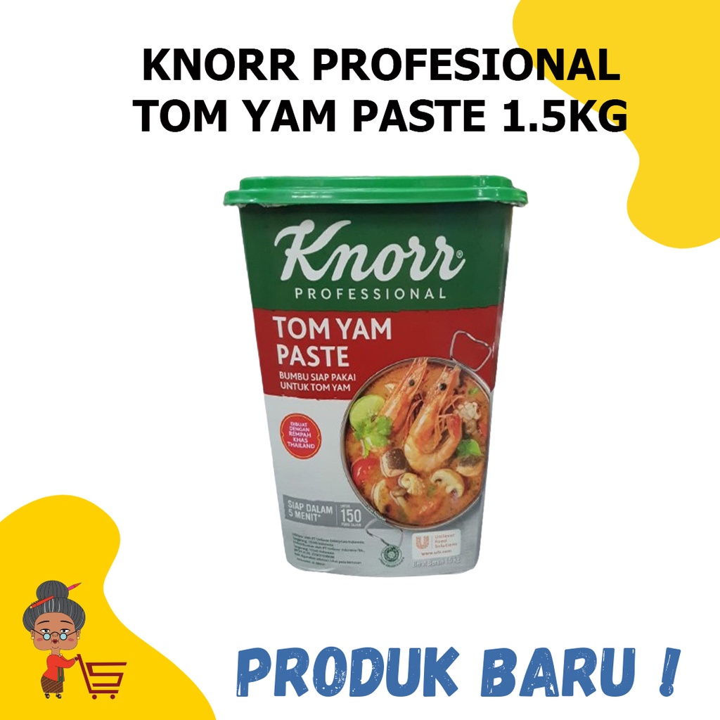 Jual KNORR PROFESIONAL TOM YAM PASTE 1 5KG KNORR PROFESIONAL TOM YAM