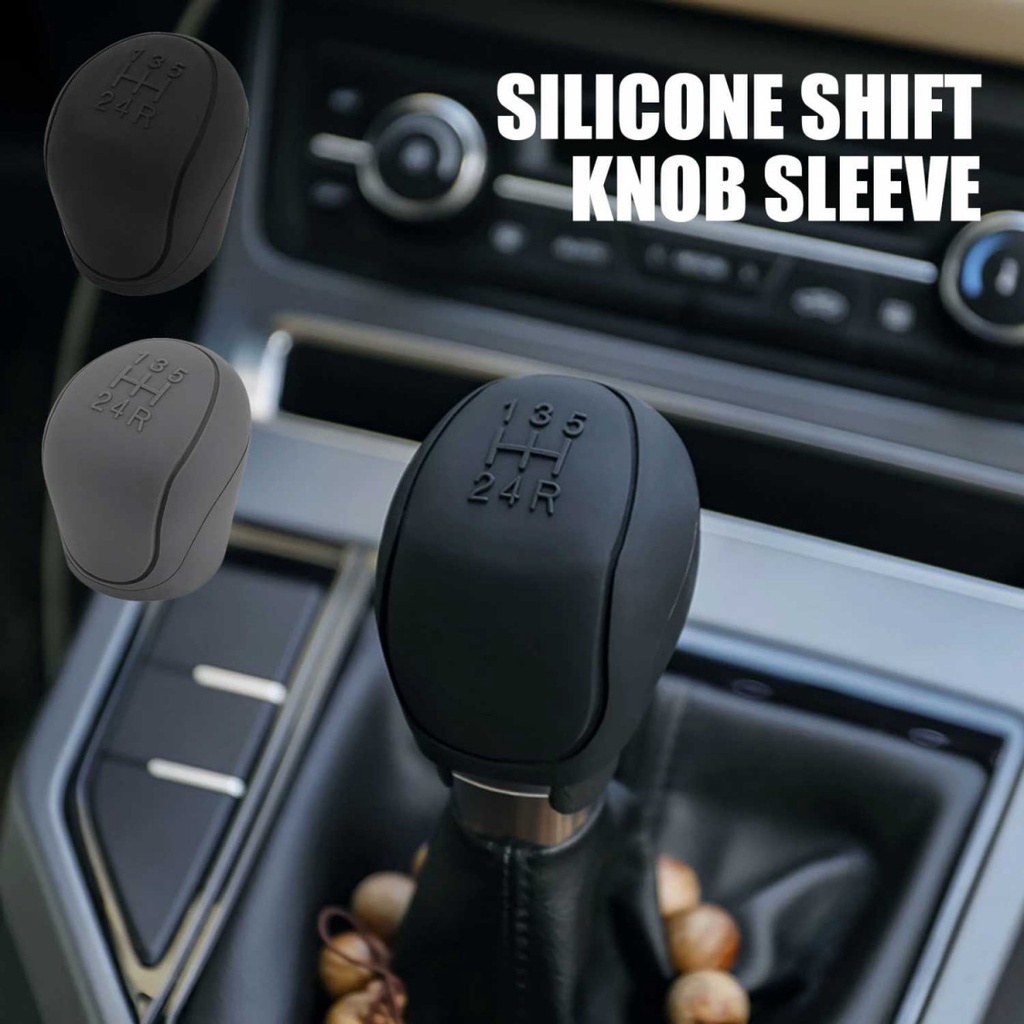 Cover Knob Persneling Gigi Mobil Car Shift Gear Silicone - V72