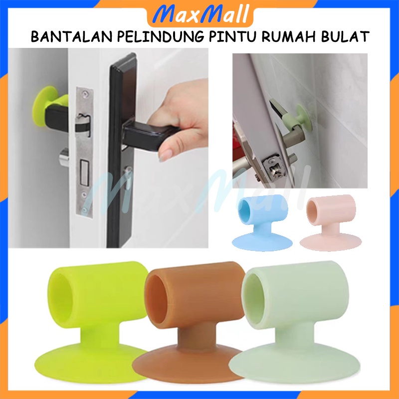 Jual Bantalan Pelindung Pintu Rumah Bulat Ganjalan Pintu Karet Petak