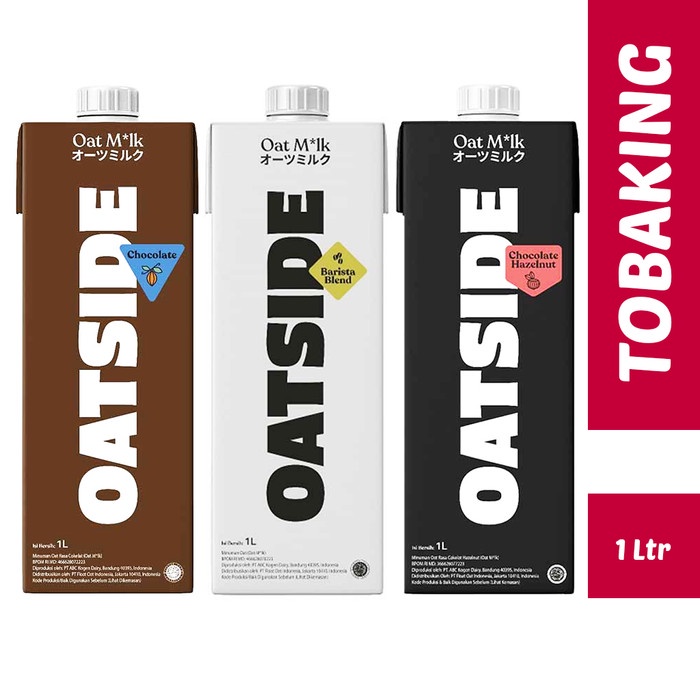 Jual Oatside Oat Milk Barista Blend Chocolate Hazelnut 1liter Shopee