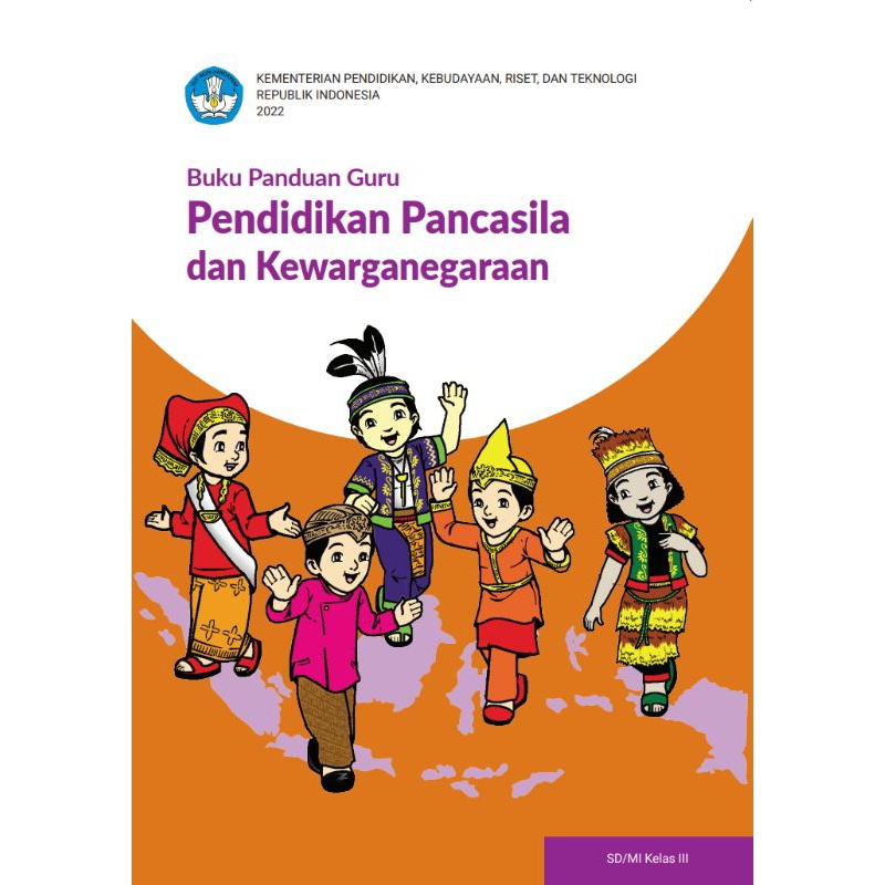 Jual BUKU PANDUAN GURU PENDIDIKAN PANCASILA DAN KEWARGANEGARAAN SD ...