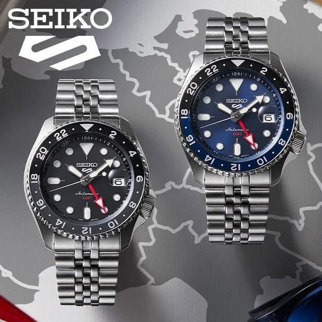 Jual JAM TANGAN PRIA SEIKO 5 GMT SSK003K1 SSK001K1 SSK003 SSK001