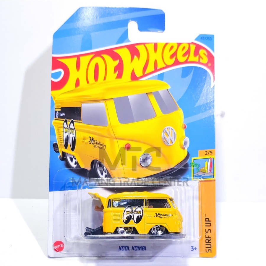 Jual Hot Wheels Kool Kombi Moon Eyes Mooneyes Yellow B 2023 Shopee Indonesia 