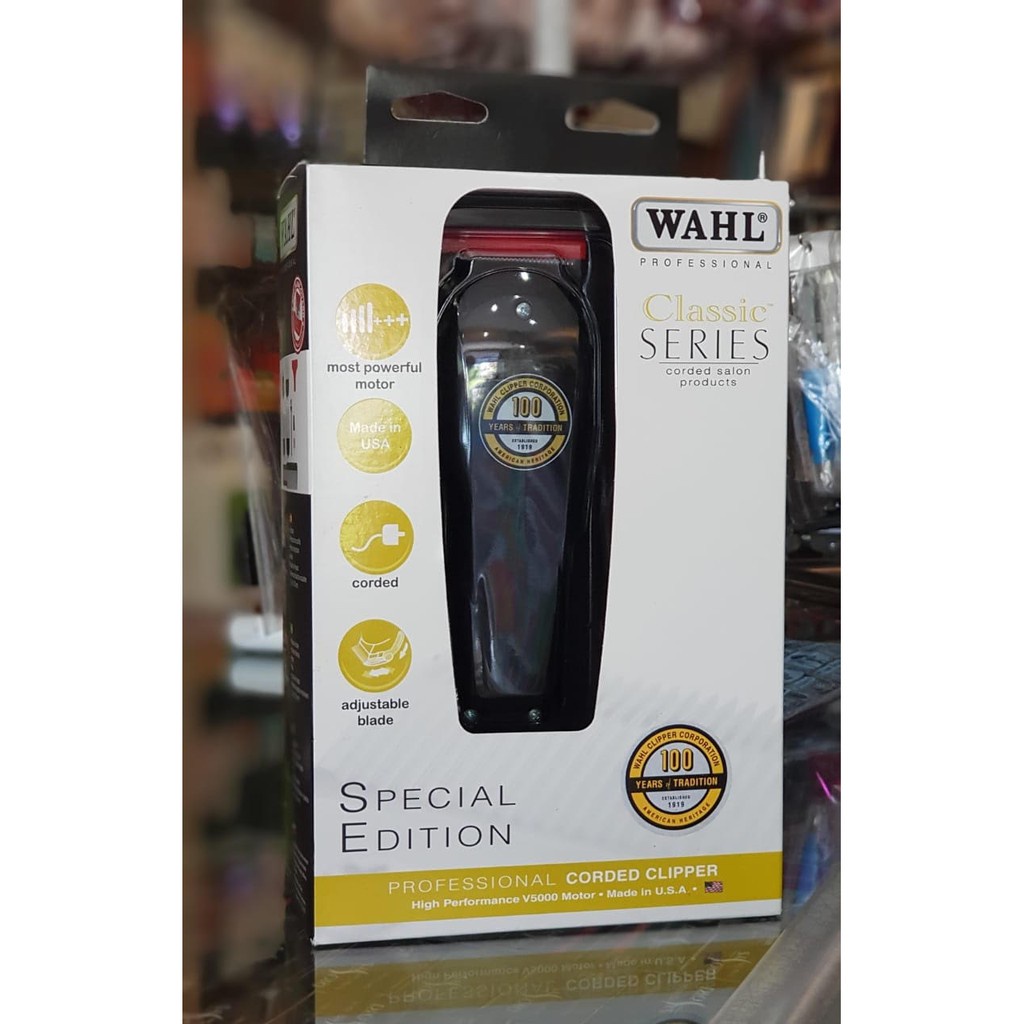 Jual Wahl Black Taper Original Usa Set Clipper Wahl Hitam Super Taper Black 100th Edition 