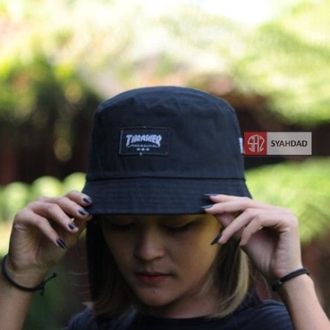 Jual TERBARU BUCKET HAT THRASHER TOPI BUCKET PRIA WANITA DISTRO ...