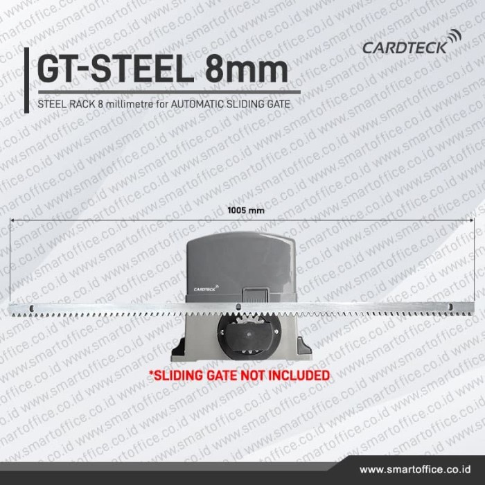 Jual Rel Sliding Gate 1 meter automatic sliding gate steel rack ...
