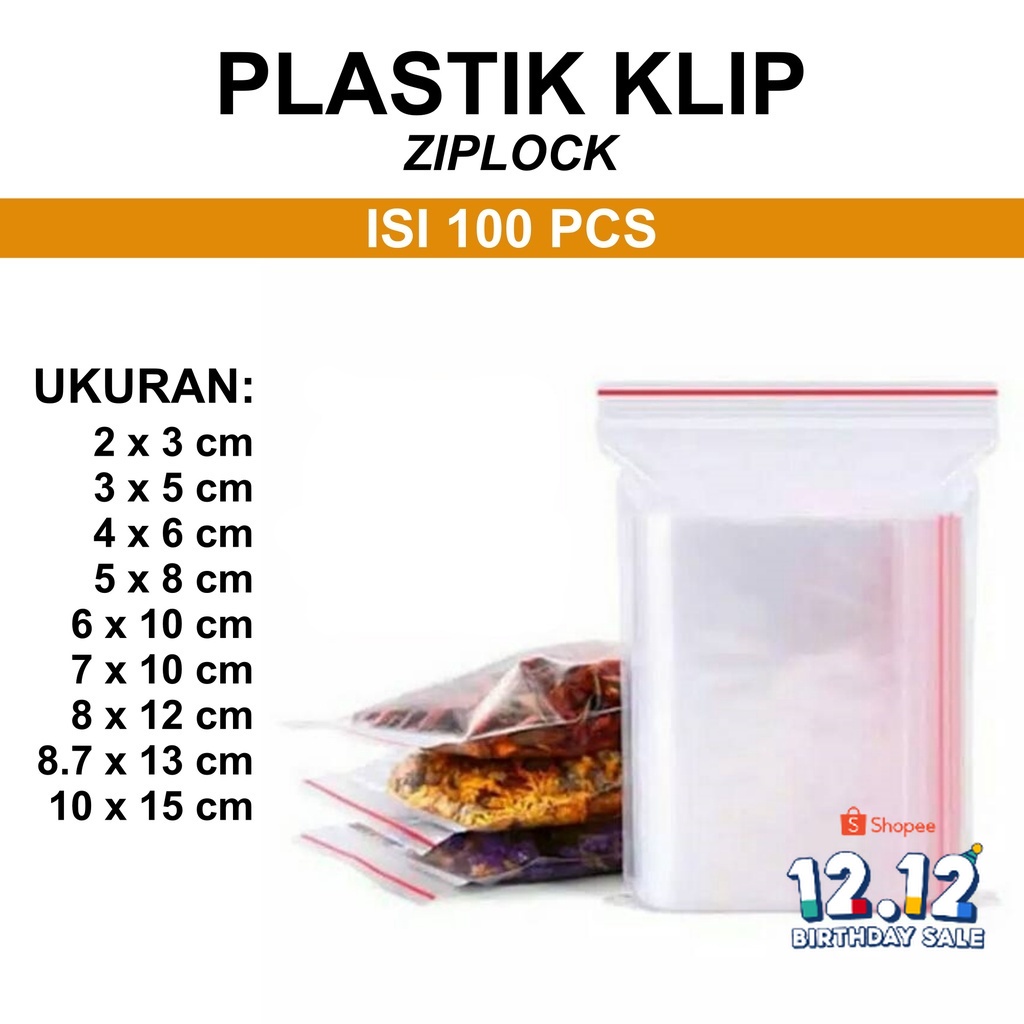 Jual Aigootan Plastik Klip Isi Kemasan Plastic Obat Makanan