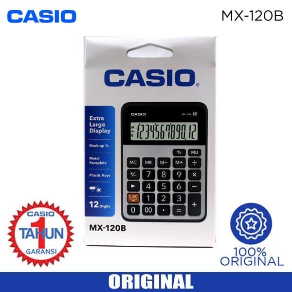 Jual Kalkulator Meja CASIO MX120B Office Value Desktop Series