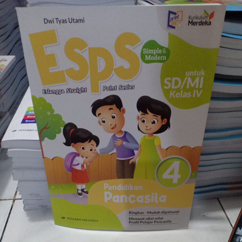 Jual ESPS untuk SD kelas 4 pendidikan pancasila baru | Shopee Indonesia