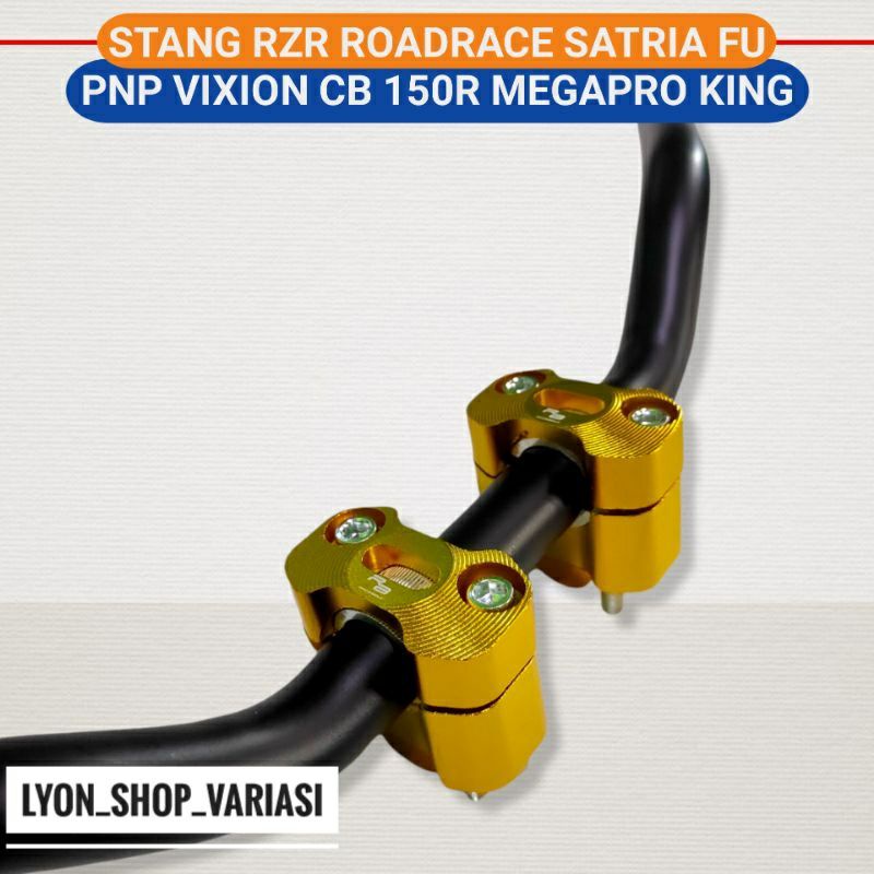 Jual Stang RZR + Raiser Stang CNC CB150R Satria Fu Vixion Sonic ...