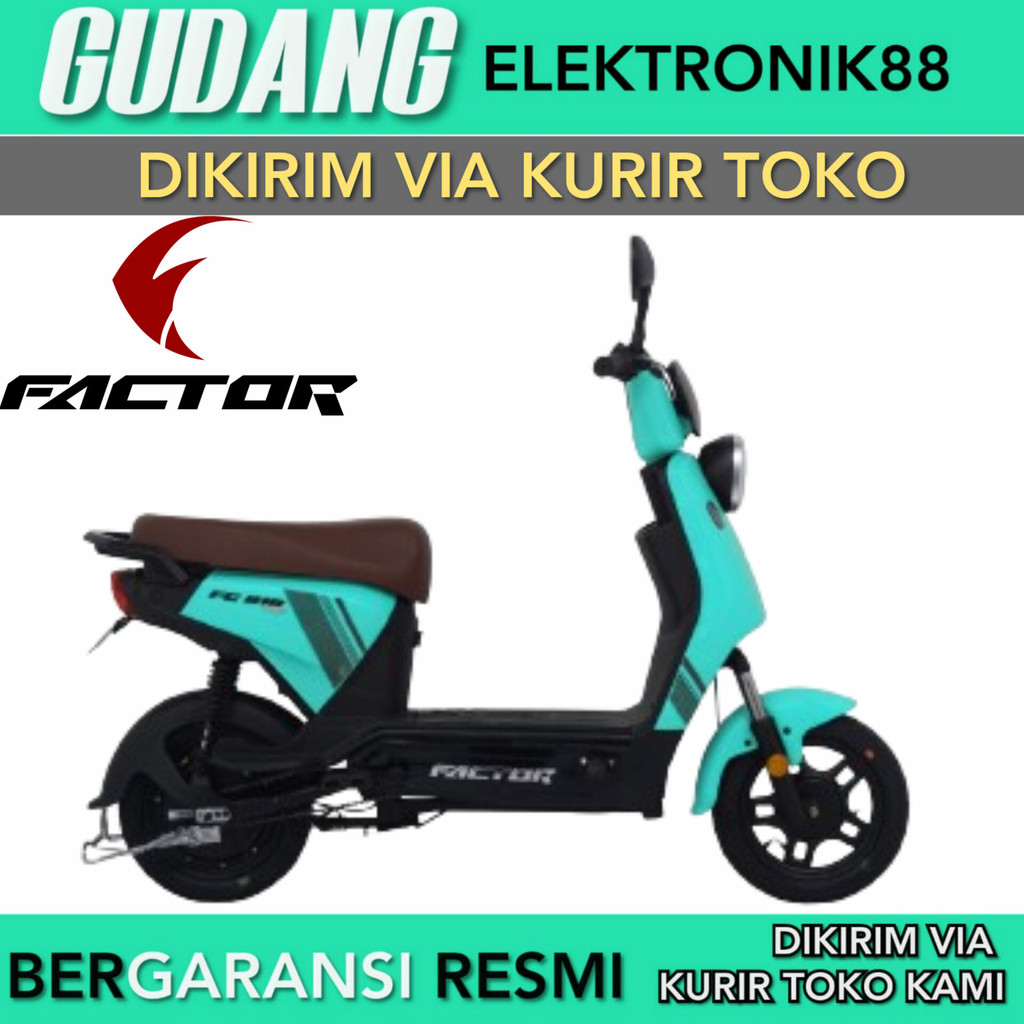 Jual Sepeda Listrik Factor 500Watt FC818 Pro Factor E-Bike By Pasific ...