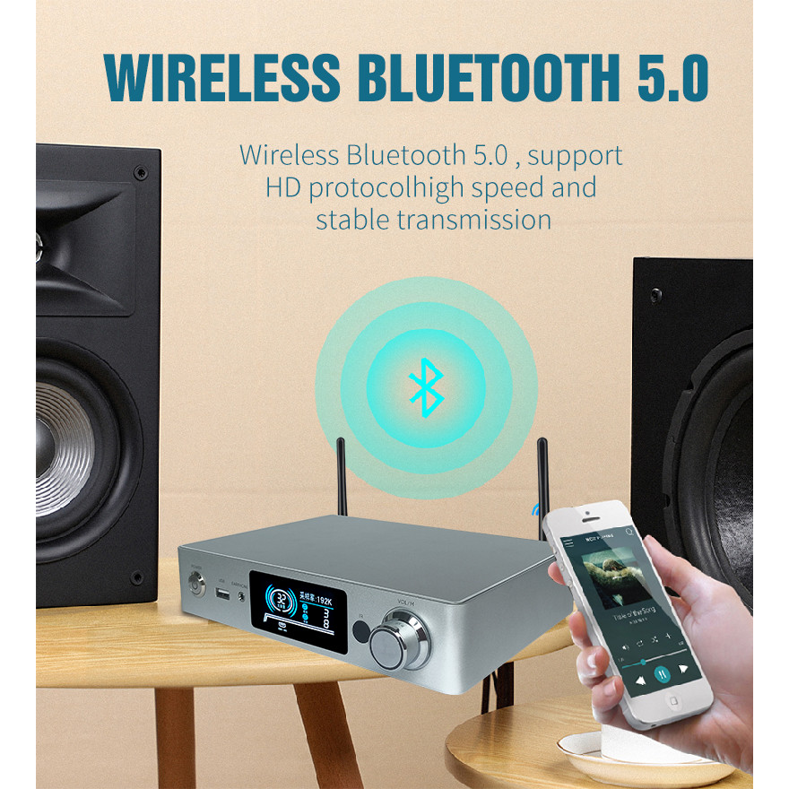 Jual WA80 PRO ESS9023 WiFi and Bluetooth HiFi Stereo Class D Digital ...