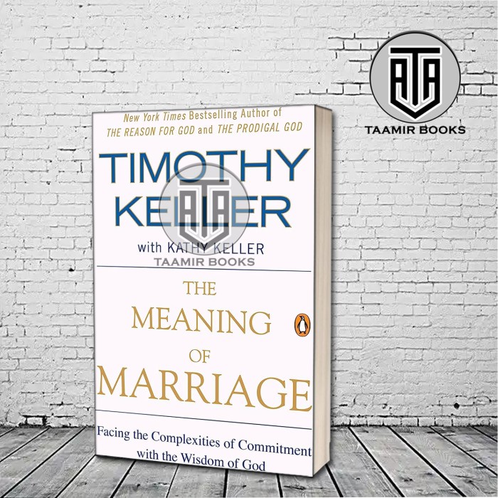 Jual the meaning of marriage timothy keller english shopee indonesia