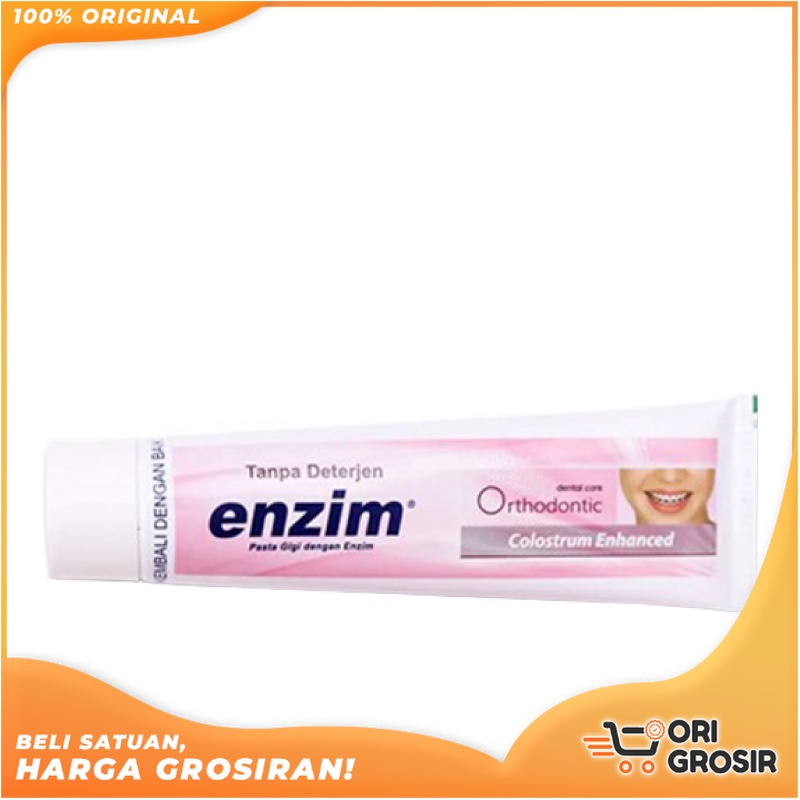 Jual ORI Grosir Enzim Pasta Gigi Orthodontic 124 gr | Shopee Indonesia