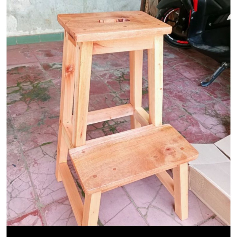 Jual kursi tangga kayu multifungsi | Shopee Indonesia