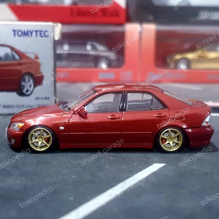 Jual Diecast Tomitec TLVN Toyota Altezza RS200 "Z Edition Swap velg ...