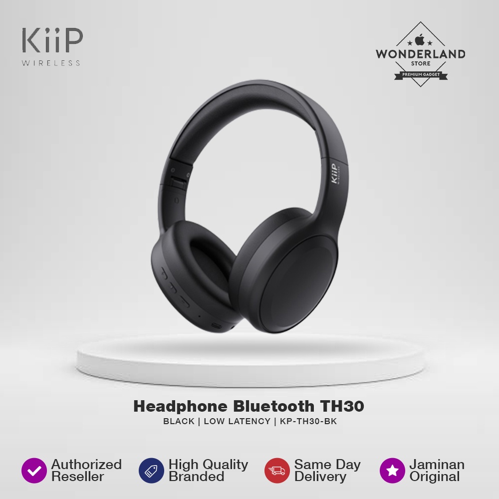 Jual Kiip TH30 Headphone Bluetooth Wireless Low Latency Over Ear BT5.3