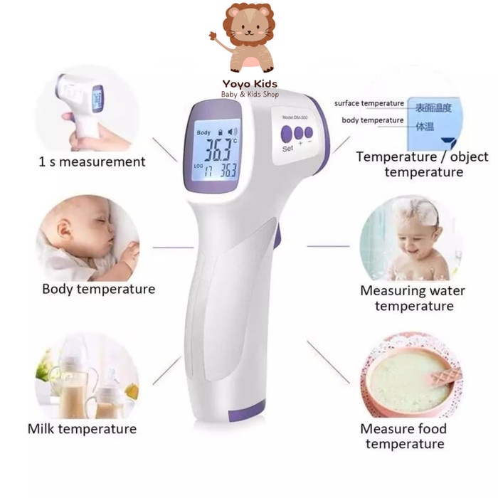 Jual Termometer Digital Infrared Thermometer Anak Bayi Alat Ukur Suhu ...