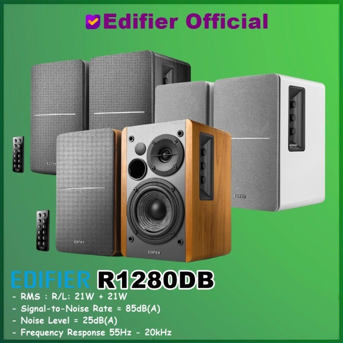 Jual EDIFIER Speaker R1280DB R1280 DB Powered Bluetooth Bookshelf