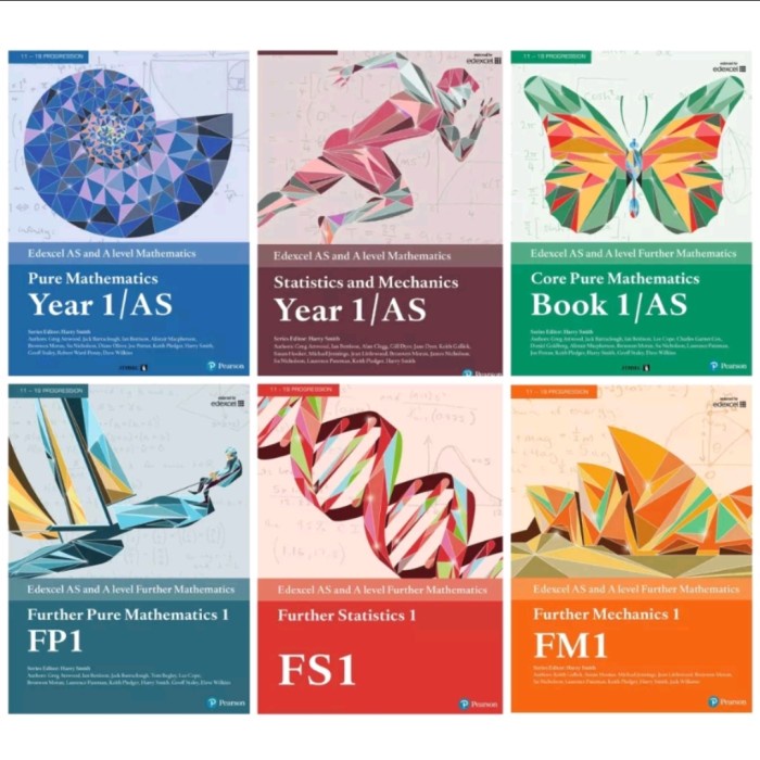 Jual Buku Edexcel AS and A level Mathematics Book 1 - 2 - Pure Math, 1 ...