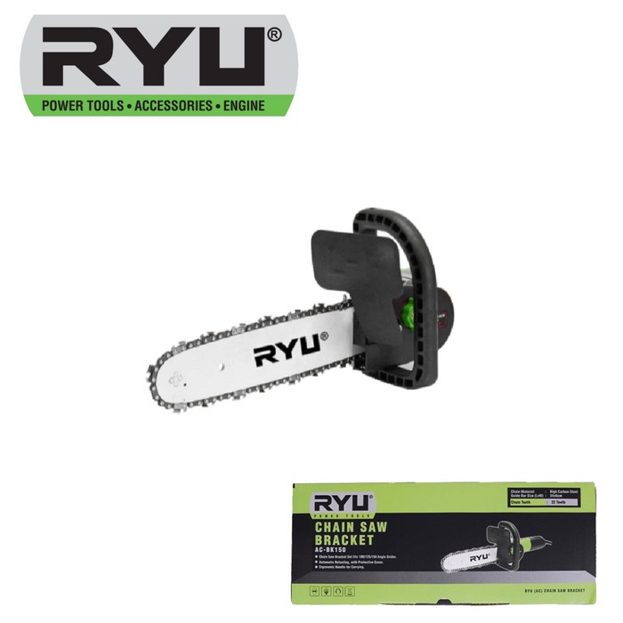 Jual RYU ChainSaw Gerinda Tangan Converter Bar Senso Bracket Gergaji ...