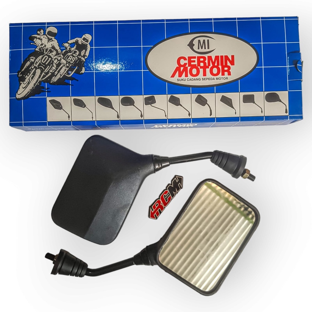 Jual MIRROR MIROR SPION KACA SEPION BLACK HITAM SUZUKI RC100 RC80 RC 80 ...