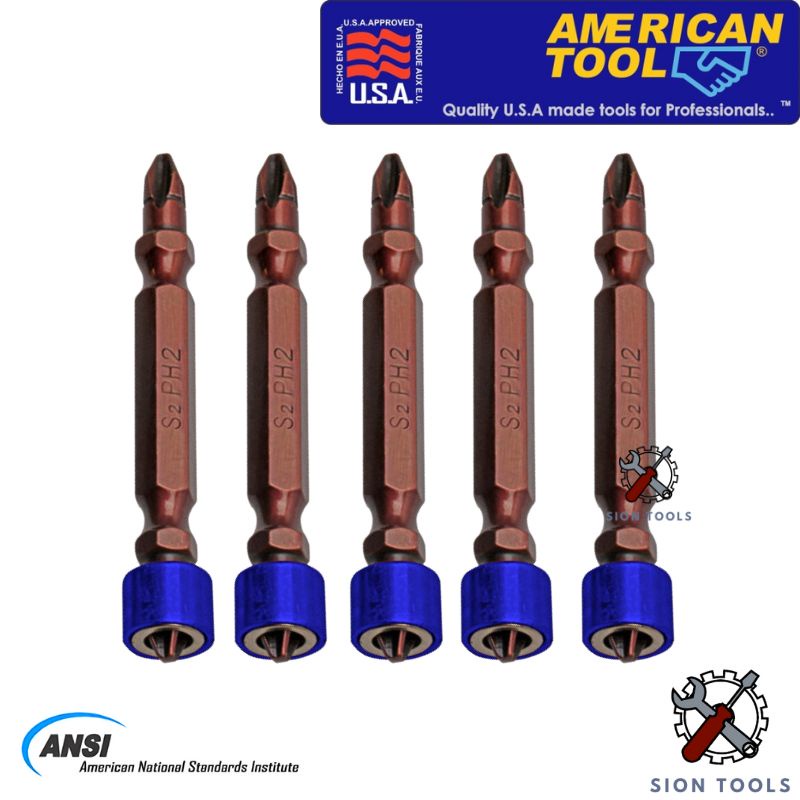 Jual American Tool Mata Obeng Gypsum Plus Minus Ph Ph Double Ended