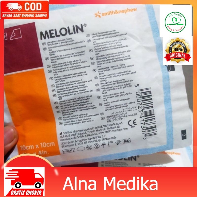 Jual COD BEST SELLER Meloline dressing penyerap luka absorben perawatan ...