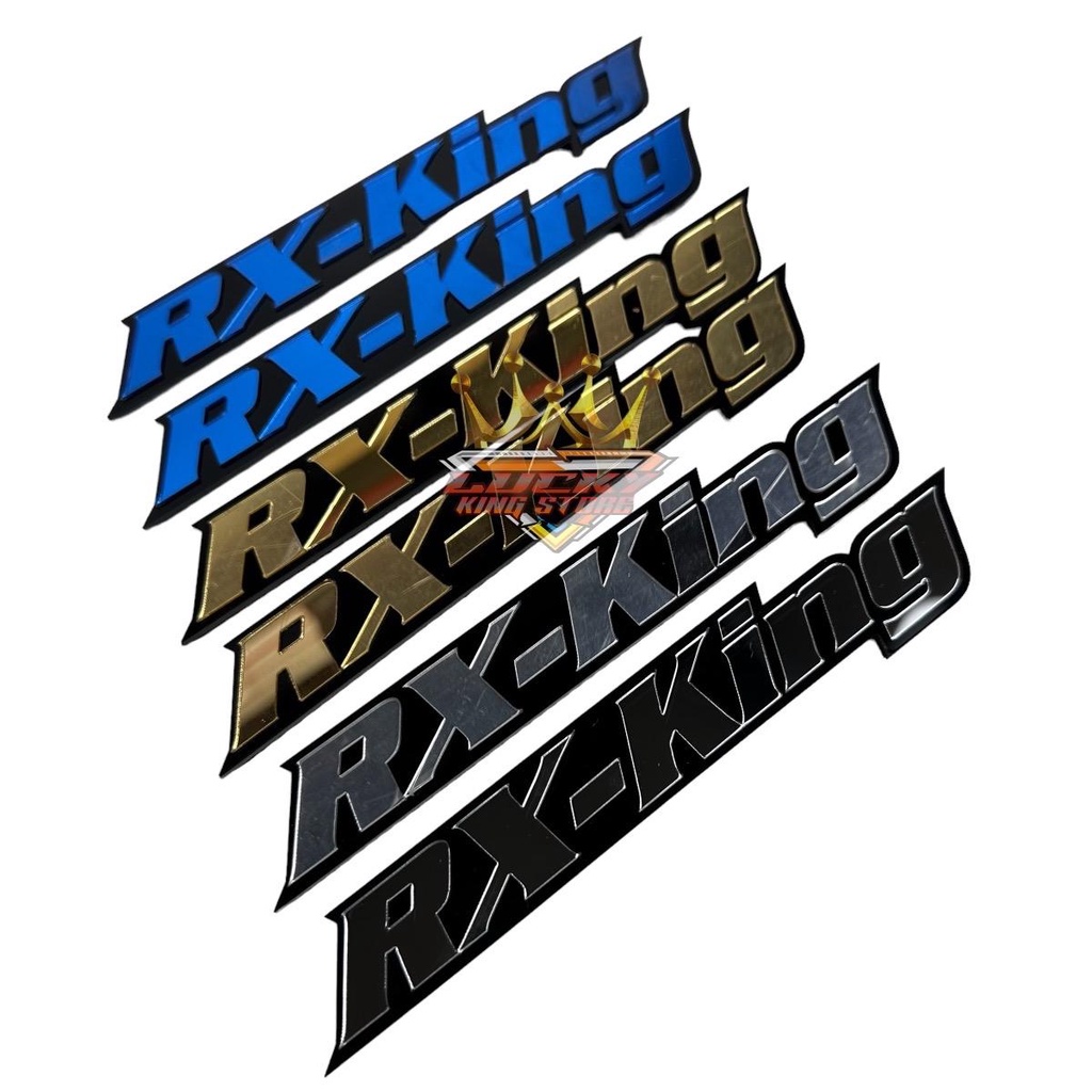 Jual Emblem rx king akrilik timbul COD | Shopee Indonesia