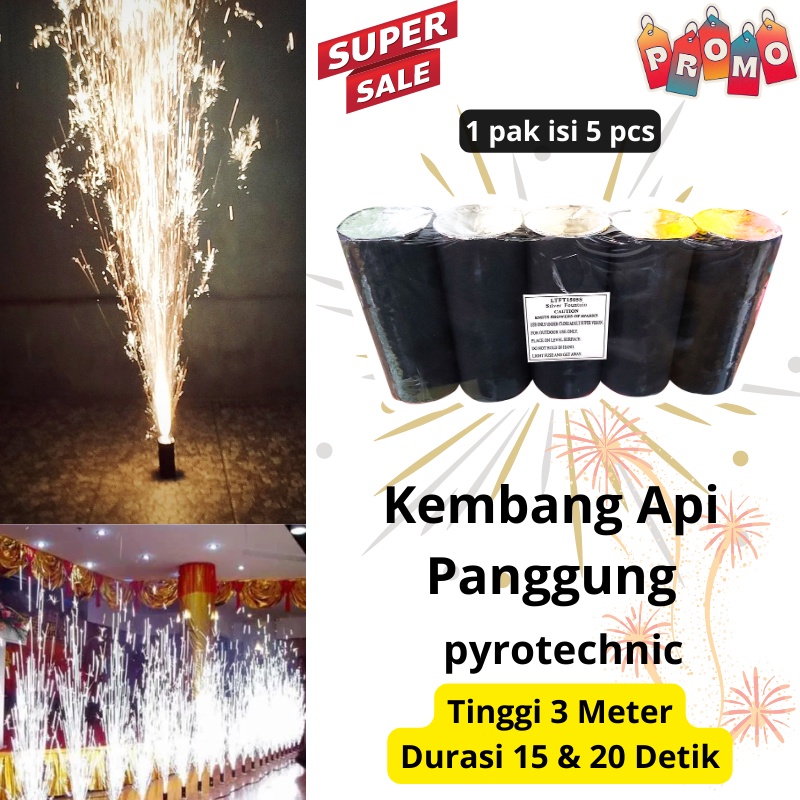 Jual PMO23 Kembang Api Panggung Indoor - Pyrotechnic - Stage Fountain ...