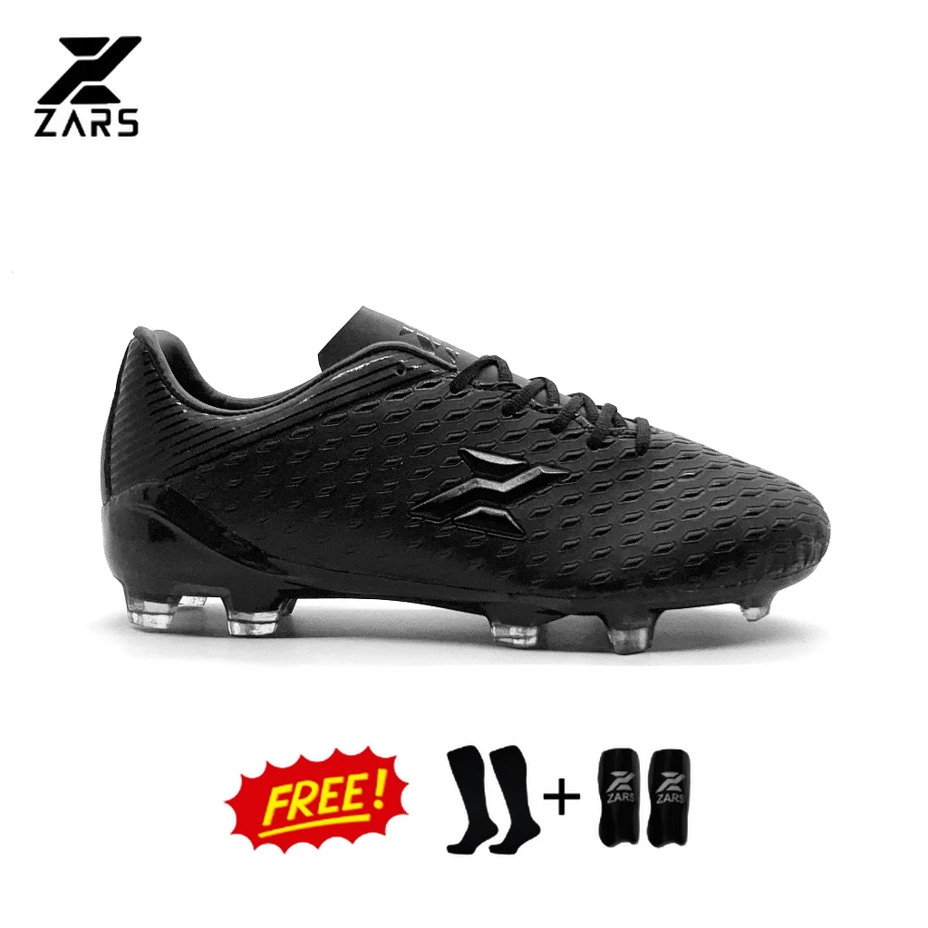 Zars Sepatu Sepak Bola Thorn Vortex Full Black - 1