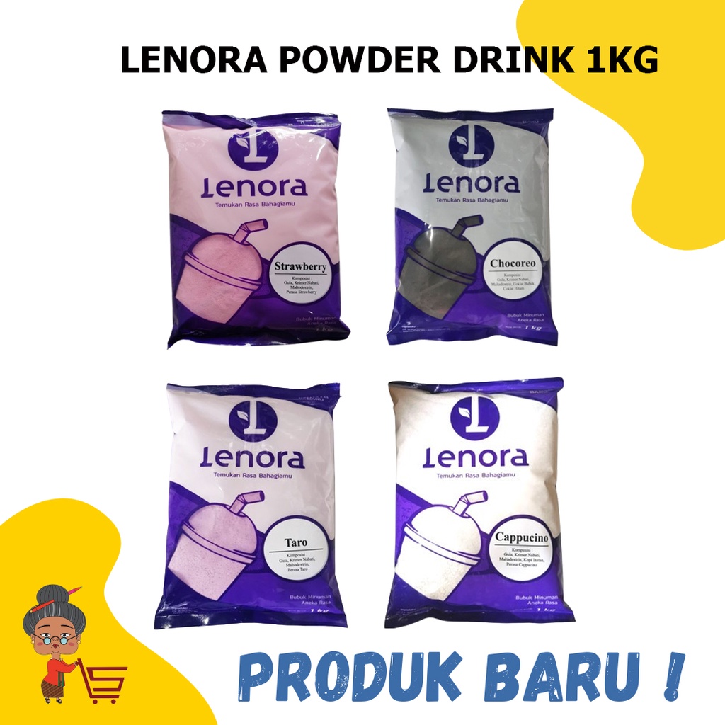 Jual LENORA POWDER DRINK 1KG / LENORA POWDER DRINK / LENORA | Shopee ...