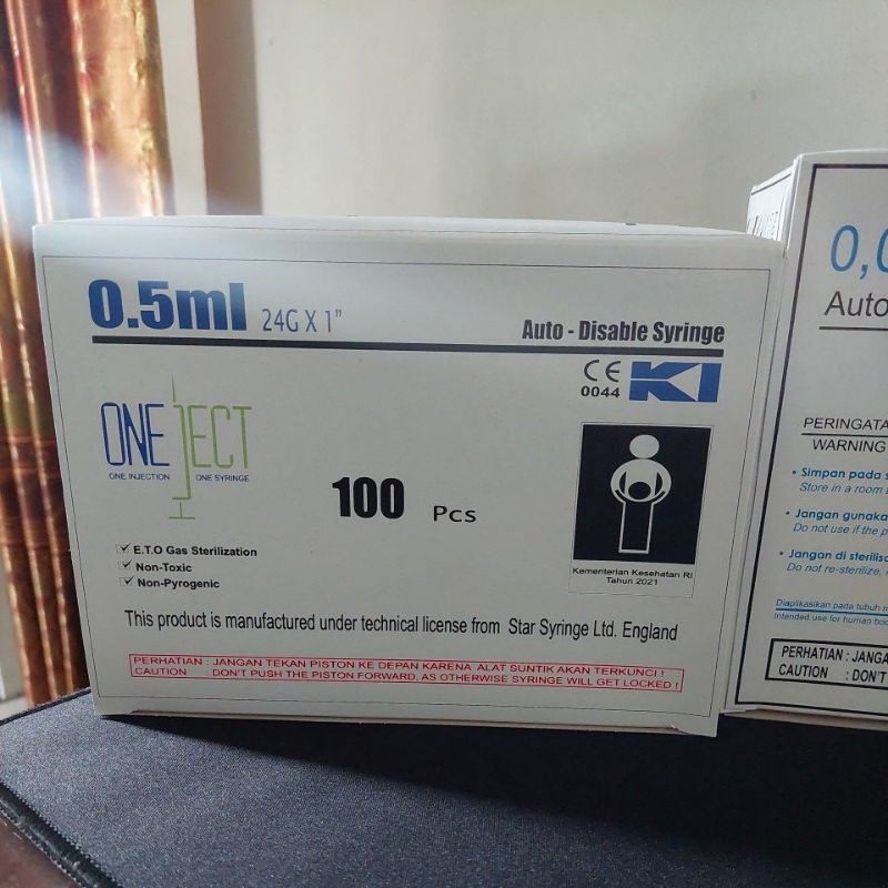 Jual Spuit One ject 0.5 dan 0.05 CC | Shopee Indonesia