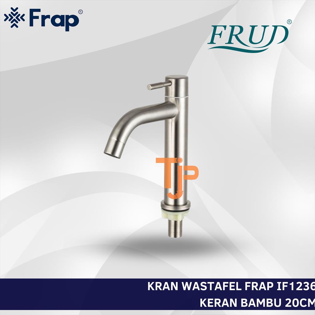 Jual KRAN WASTAFEL FRAP IF1236 STAINLESS SUS304 KERAN BAMBU 20CM ...