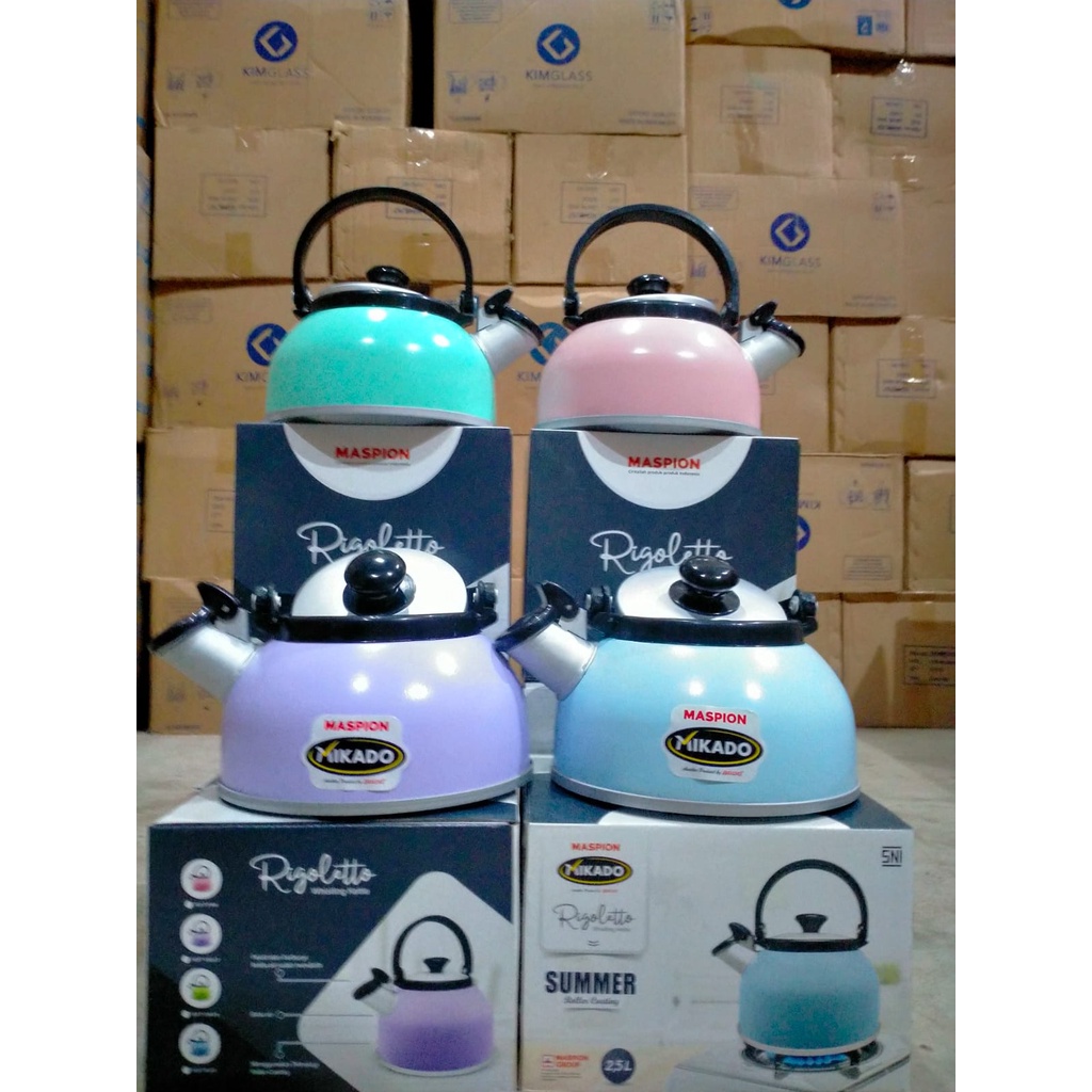 Jual Maspion Teko Bunyi Siul Rigoletto 25 Liter Shopee Indonesia 2198