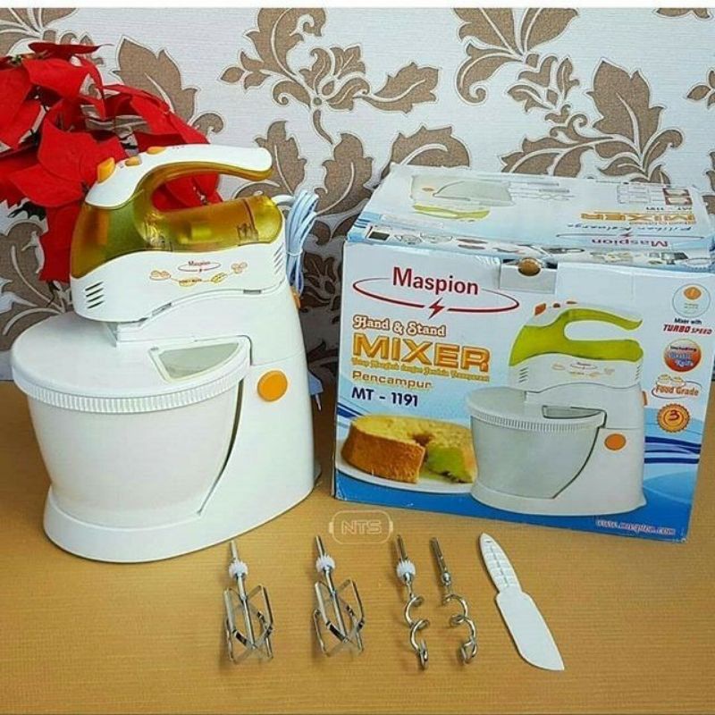 Jual Maspion Stand Mixer Mt With Mangkok Dengan Ukuran Besar