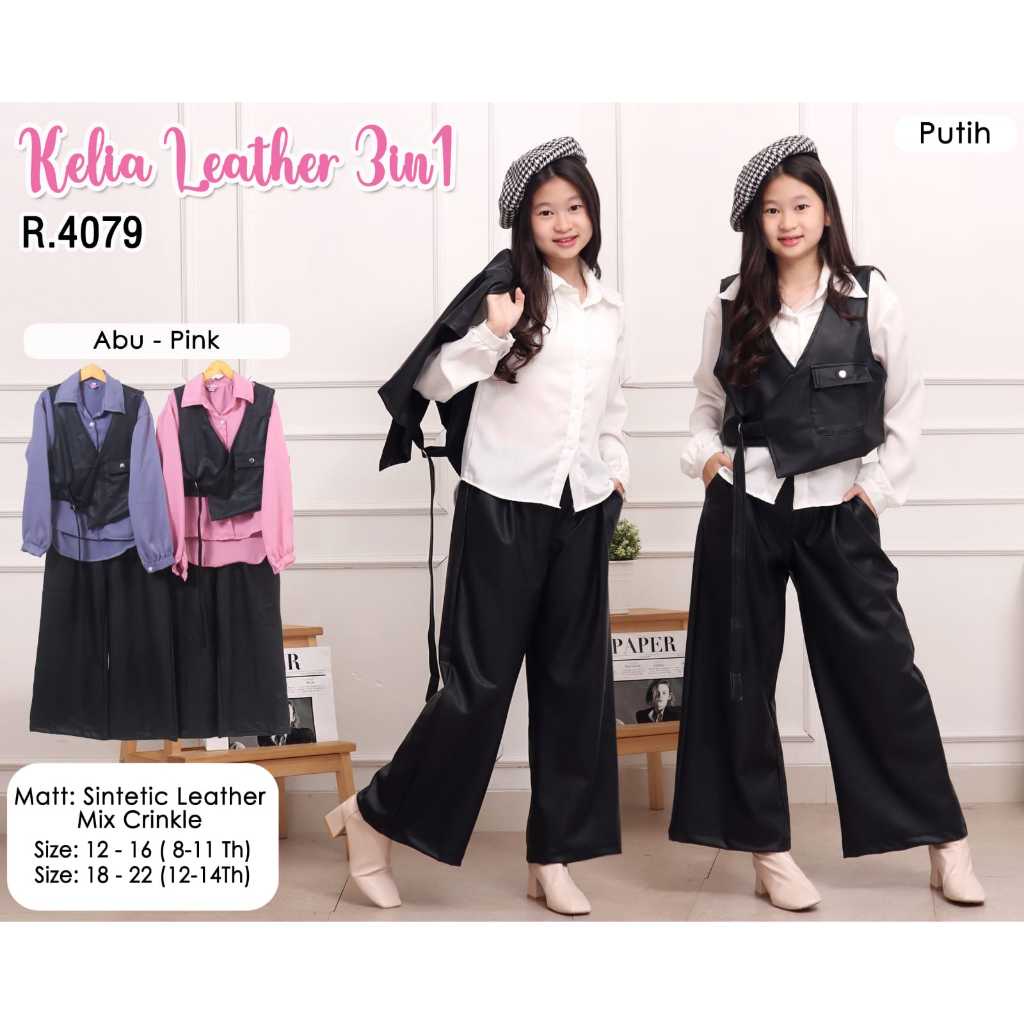 Jual (7-15 Tahun) Baju Setelan Fashion Anak Perempuan Terbaru / Baju