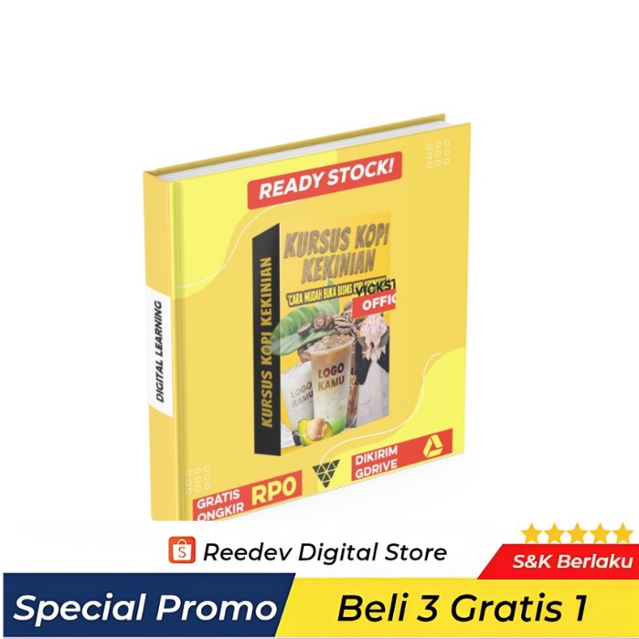 Jual KELAS BISNIS KOPI KEKINIAN - Kursus Lengkap Buka Bisnis Warung ...