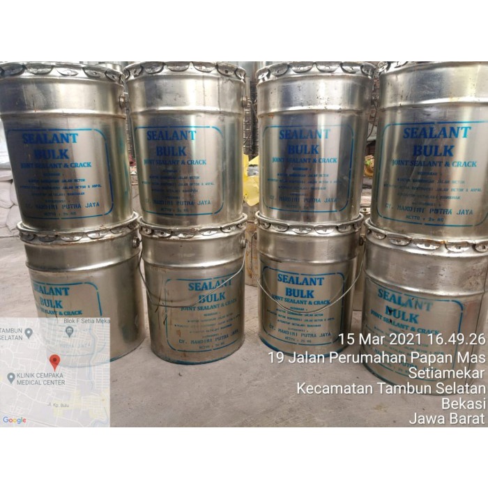 Jual Aspal Sealant Bulk Kemasan Pail Kaleng 20 kg | Shopee Indonesia