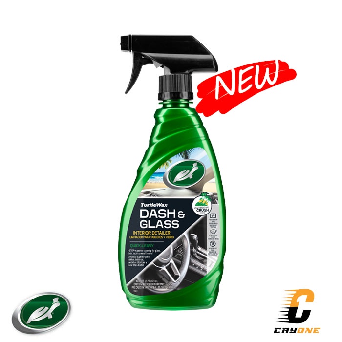 Jual Turtle Wax Dash & Glass Interior Detailer - Pembersih Kaca, Jok ...