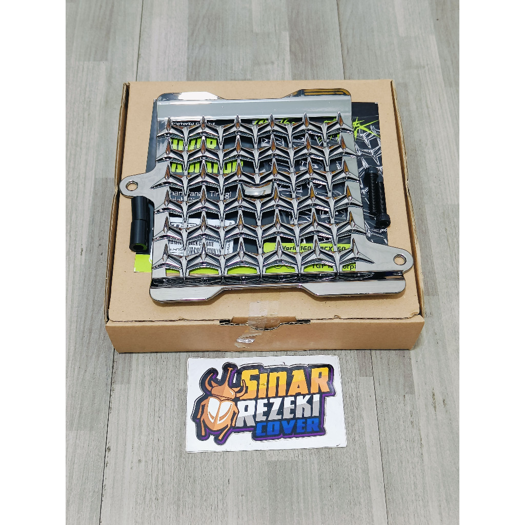 Jual TGP - COVER RADIATOR VARIO 160 / PCX 160 CYCLONE TWISTER | Shopee ...