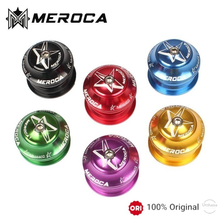 Jual Meroca Headset Headtube Frame Fork OS Lurus 44 to 44mm Bearing Kom ...
